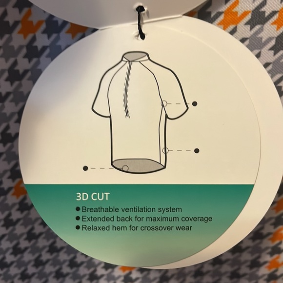 Nwt Ixspa Men's  Hound’s tooth check Size L - Picture 3 of 7